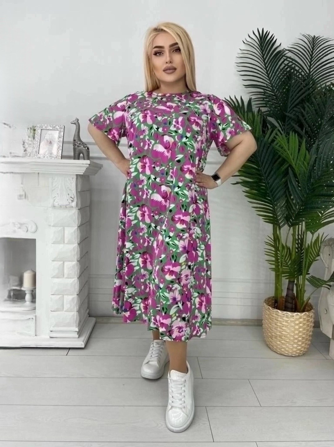 платье летнее женское,платье яркое летнее,платье свободного фасона,платья женские больших размеров,платье женской