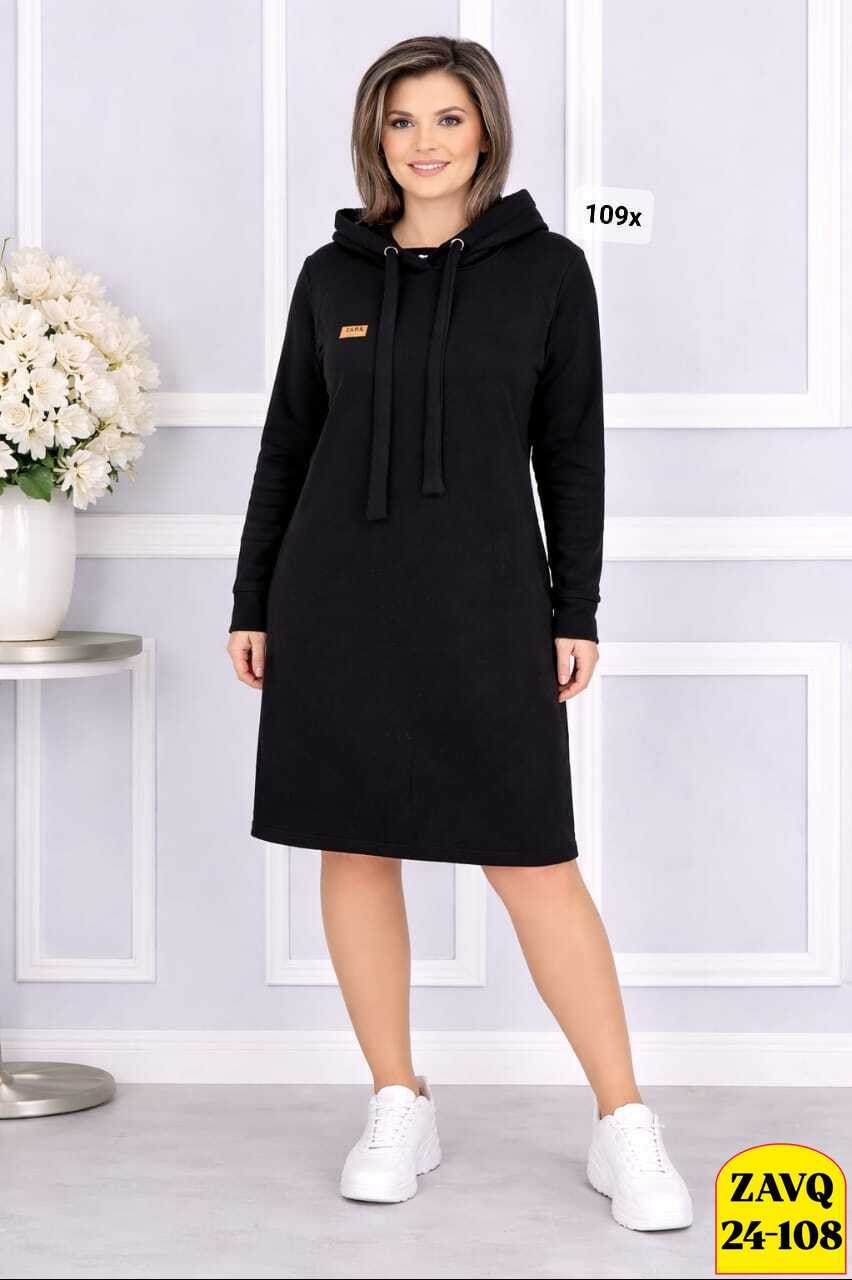 платье спортивное с капюшоном,платье спортивное женское,стильное платье,платье прямое,спортивное платье