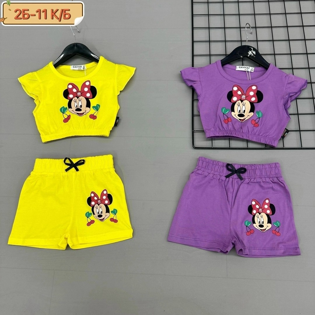 костюм для девочек,комплект одежды gavhar textile,летний костюм для девочек,костюм детский,летние костюмы