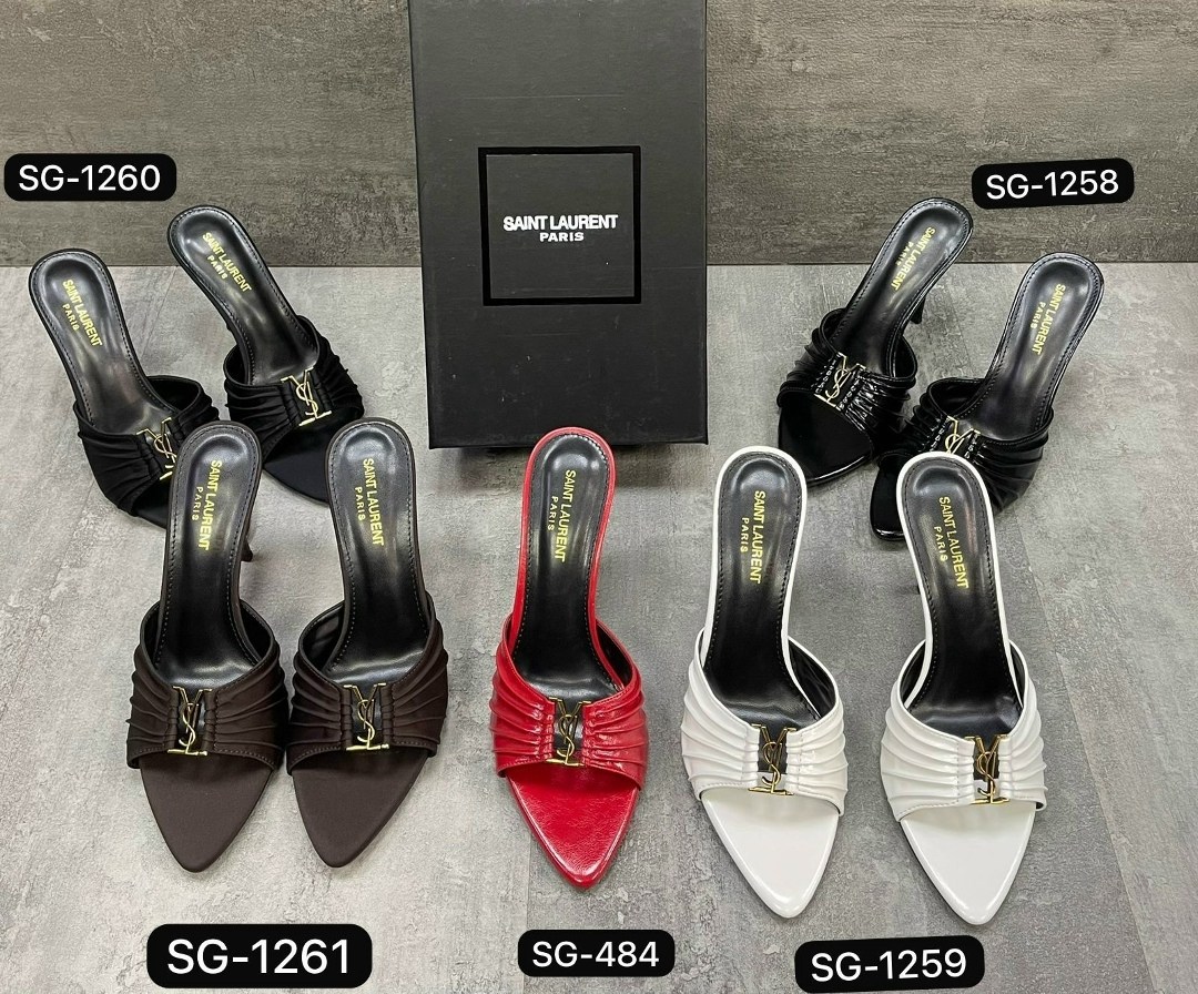 ,мюли женские,женская ,туфли saint laurent,босоножки yves saint laurent