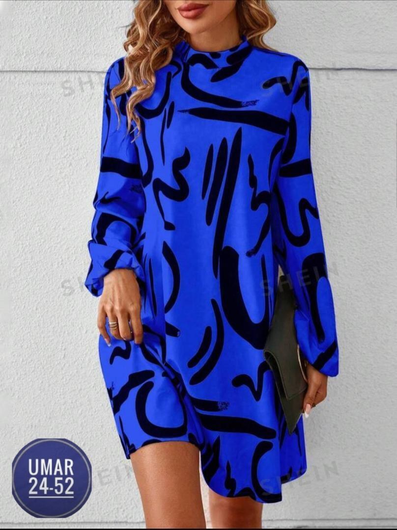 женское платье с принтом,модное платье,женская платье,платье туника,женское модное платье