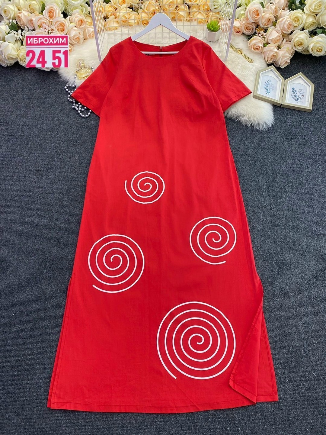 летнее женское платье,платье женское прямое,платье женское красное,платье женское миди,свободное платье