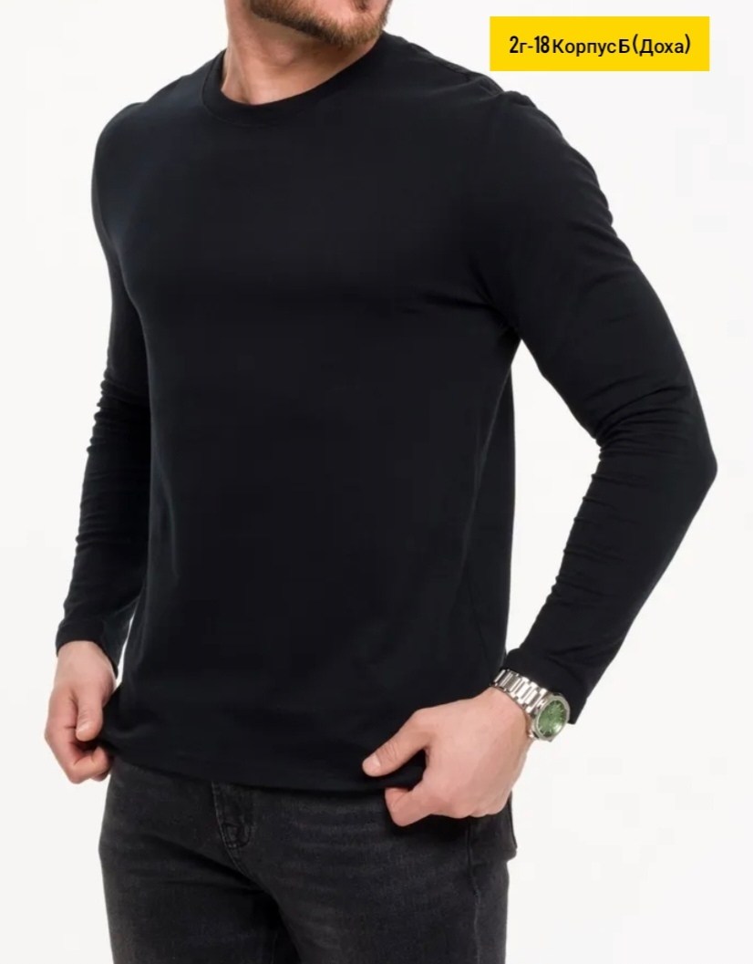 лонгслив однотонный с длинными рукавами,лонгслив мужской,лонгслив универсальный,лонгслив с длинный рукавом,мужской лонгслив с длинным рукавом