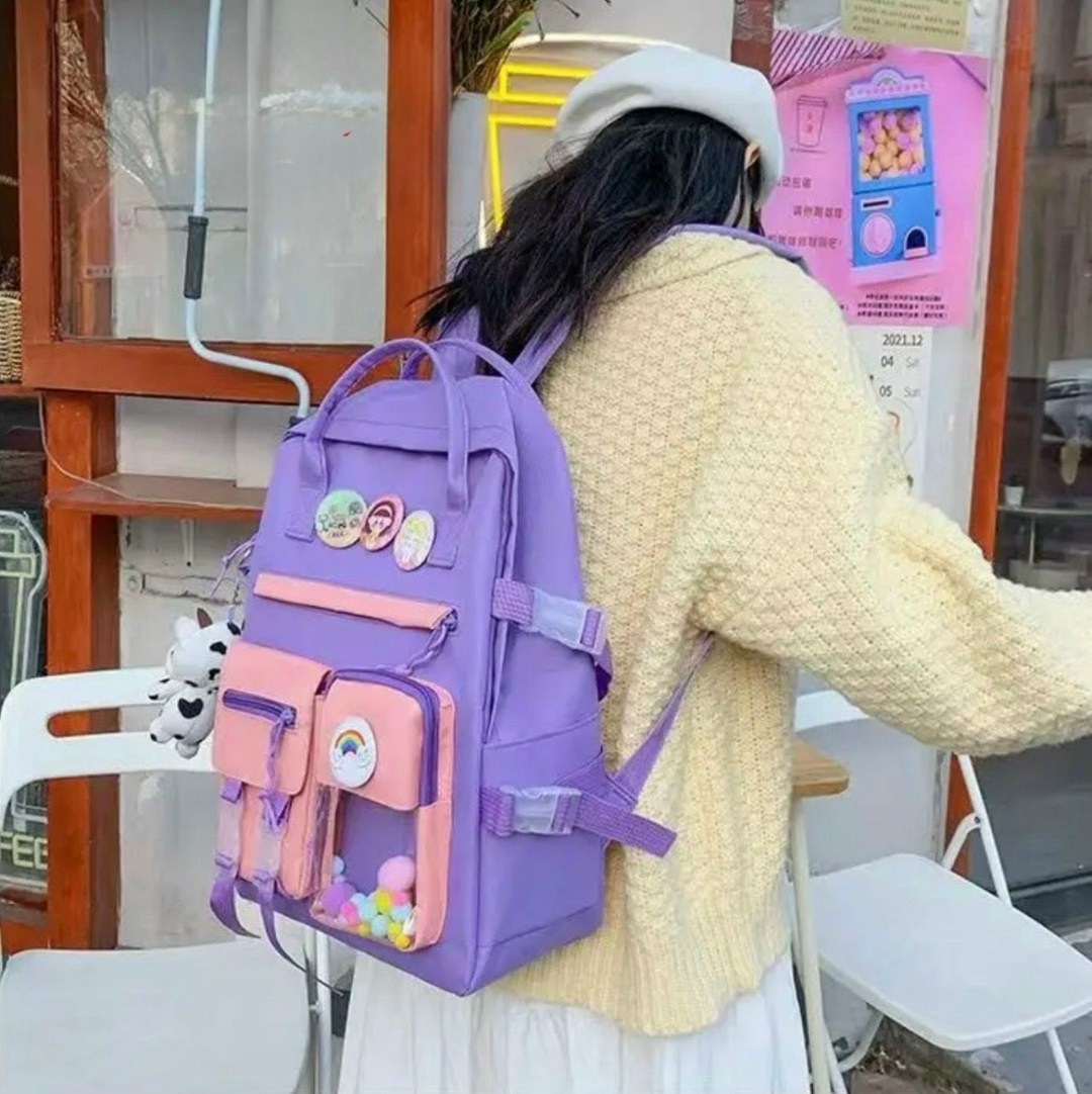 рюкзак школьный для девочки комплект 5 в 1,рюкзак комплект 5 в 1,набор рюкзак,рюкзак школьный для девочек портфель,рюкзак школьный набор