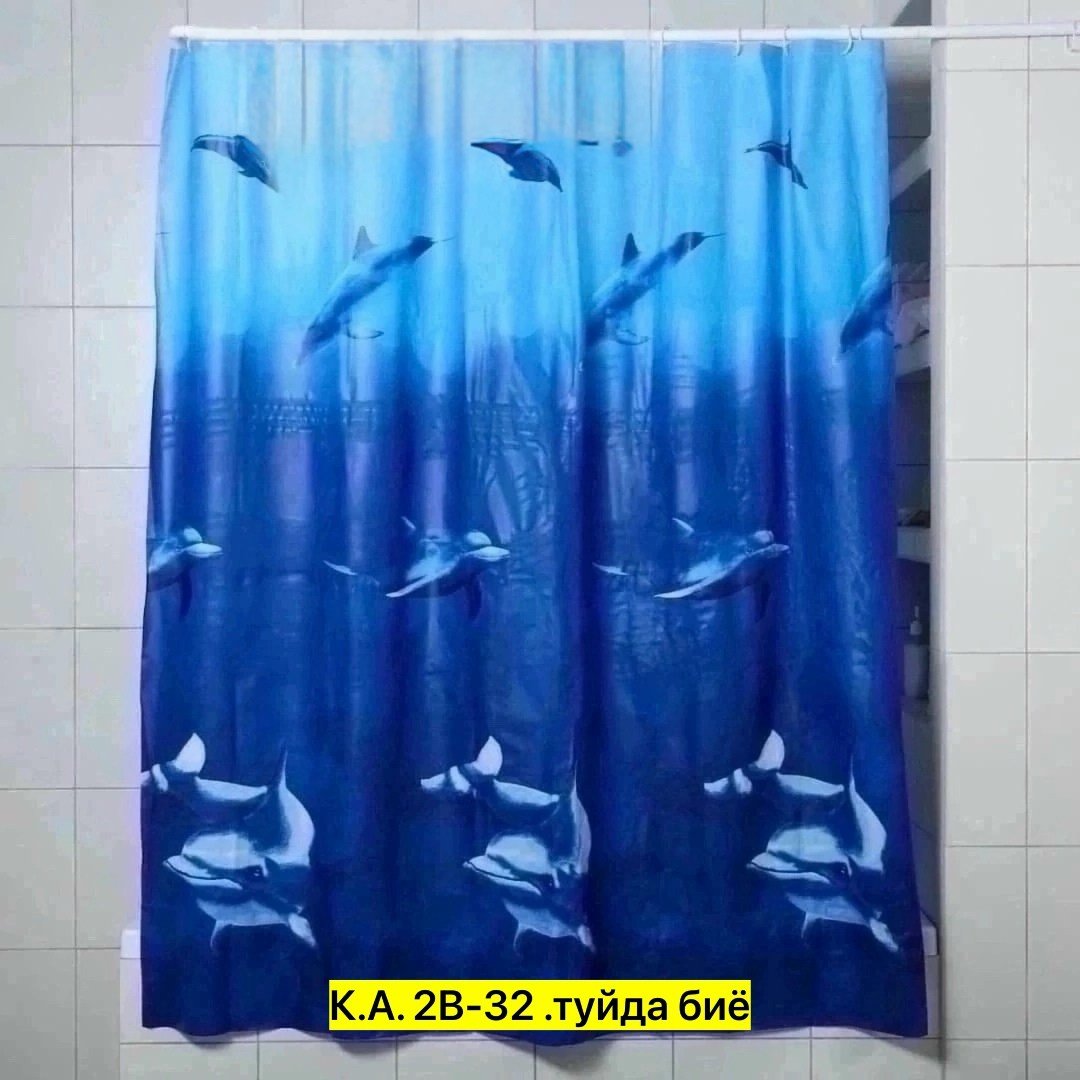 штора для ванной с пальмой,штора для ванной закат,штора для ванной 180,занавеска для ванной,шторка для ванной