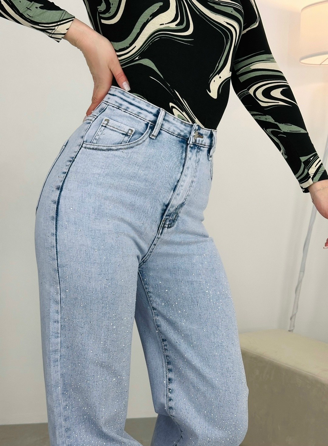 джинсы широкие с высокой посадкой vailo,женские джинсы,джинсы широкие с высокой посадкой kenchin,джинсы широкие с высокой посадкой kenchin 365382404,джинсы широкие