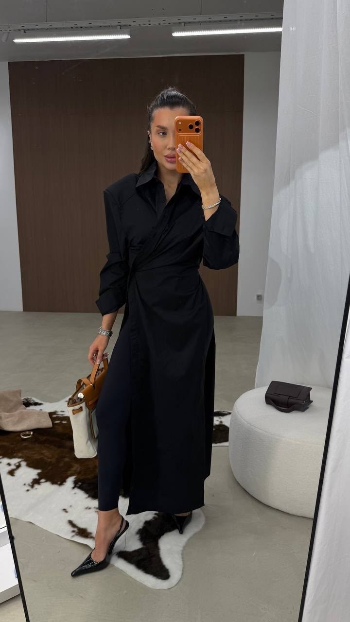 платье-рубашка,платье рубашка с поясом,длинное платье рубашка,платье рубашка с длинными рукавами,платье стиль