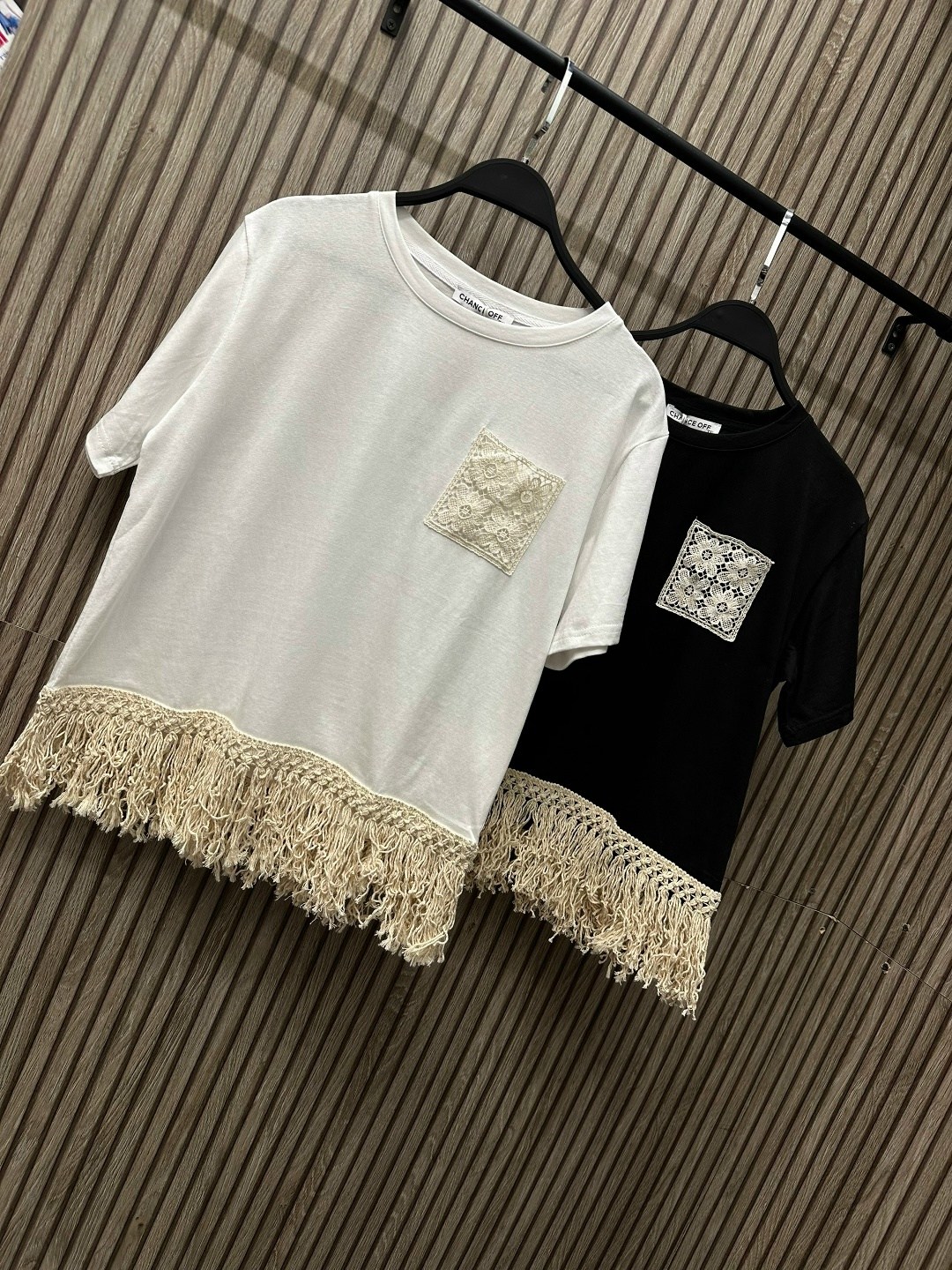 футболка бахрома,футболка с кружевами,футболки для женщин,женская футболка,майка с бахромой