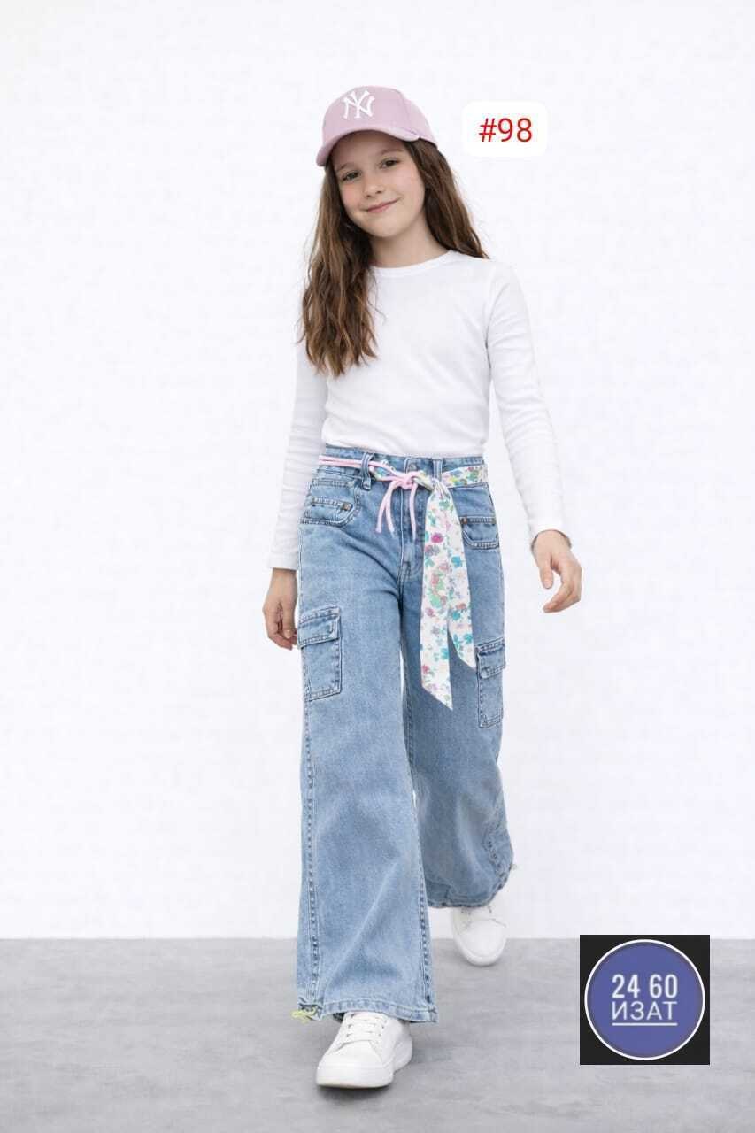 джинсы для девочки,джинсы широкие для девочек,широкие джинсы подростковые,джинсы для девочки клеш,широкие джинсы с разрывами для девочек голубой o`stin