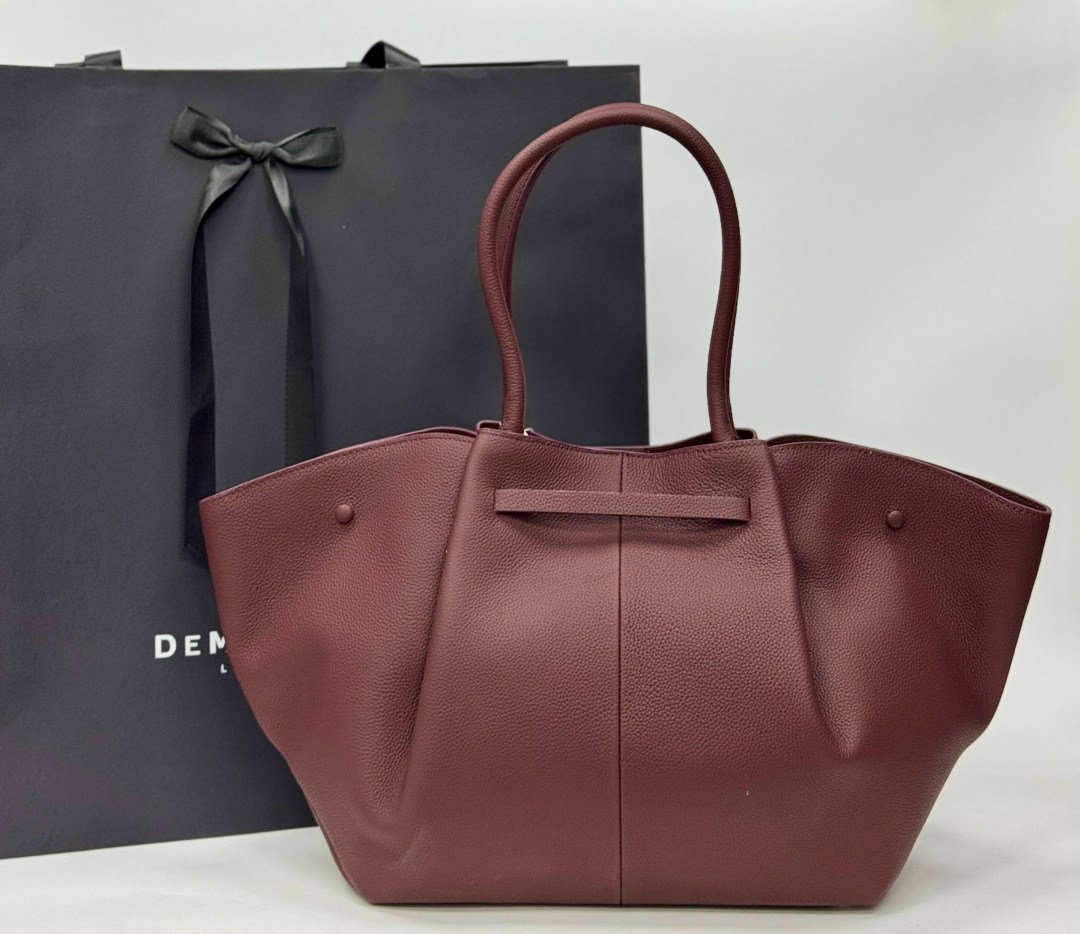 сумка 49-22 см натуральная кожа реплика demellier,сумка demellier 56-30-31натуральная кожа большой размер,сумка,женская сумка,сумка женская demellier шоколадная натуральная замша