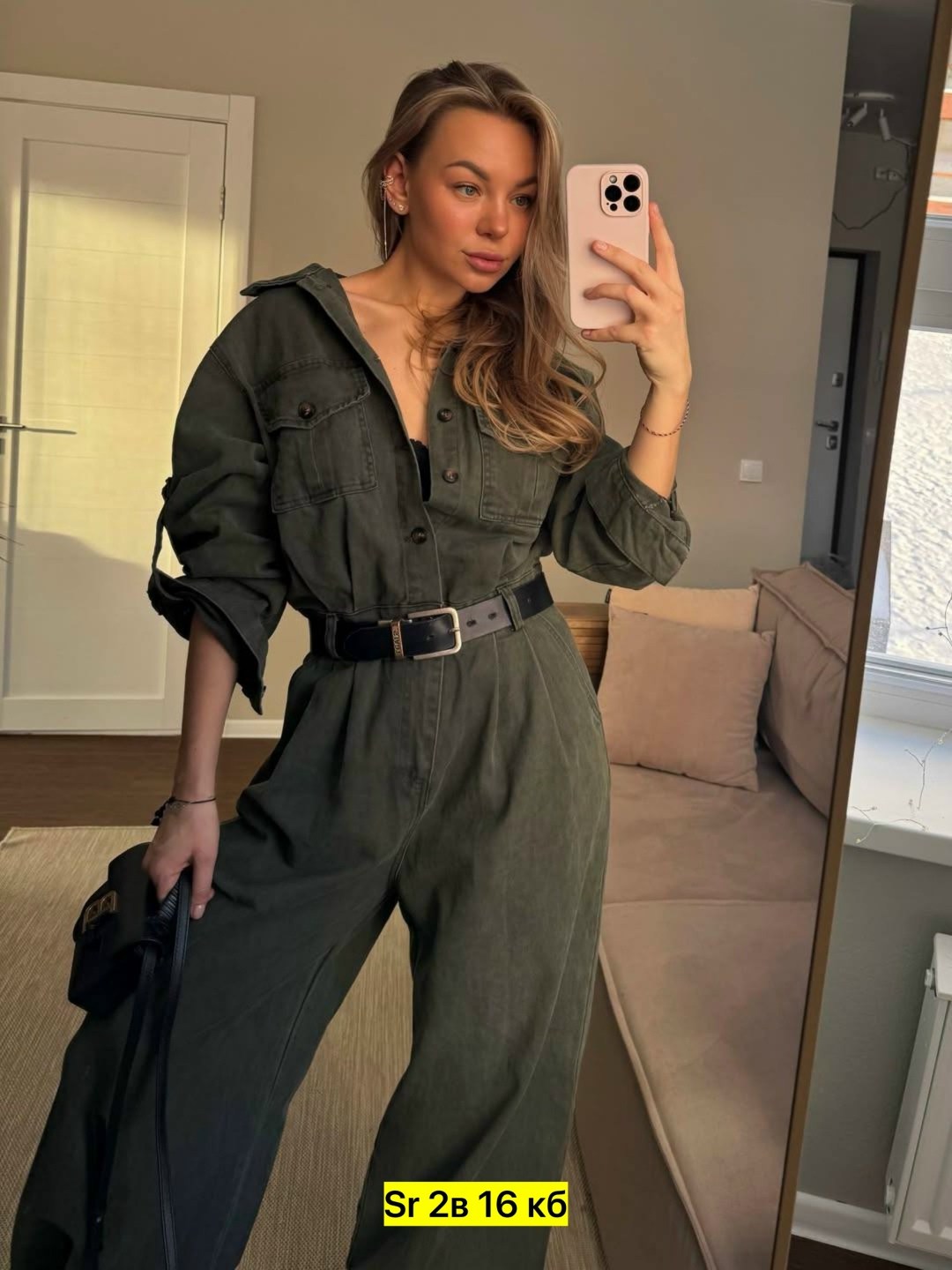 женский комбинезон davydoff 8014 хаки,комбинезон davydoff 8014 хаки,комбинезон модный,брючный комбинезон,комбинезон davydov 8014 хаки размер 42-48