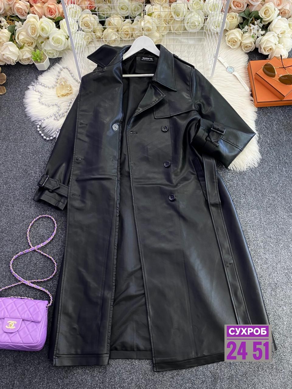 плащ женский тренч кожаный тренч оверсайз,кожаный плащ женский,кожаный плащ женский 2026,плащ тренч кожаный,тренч из экокожи