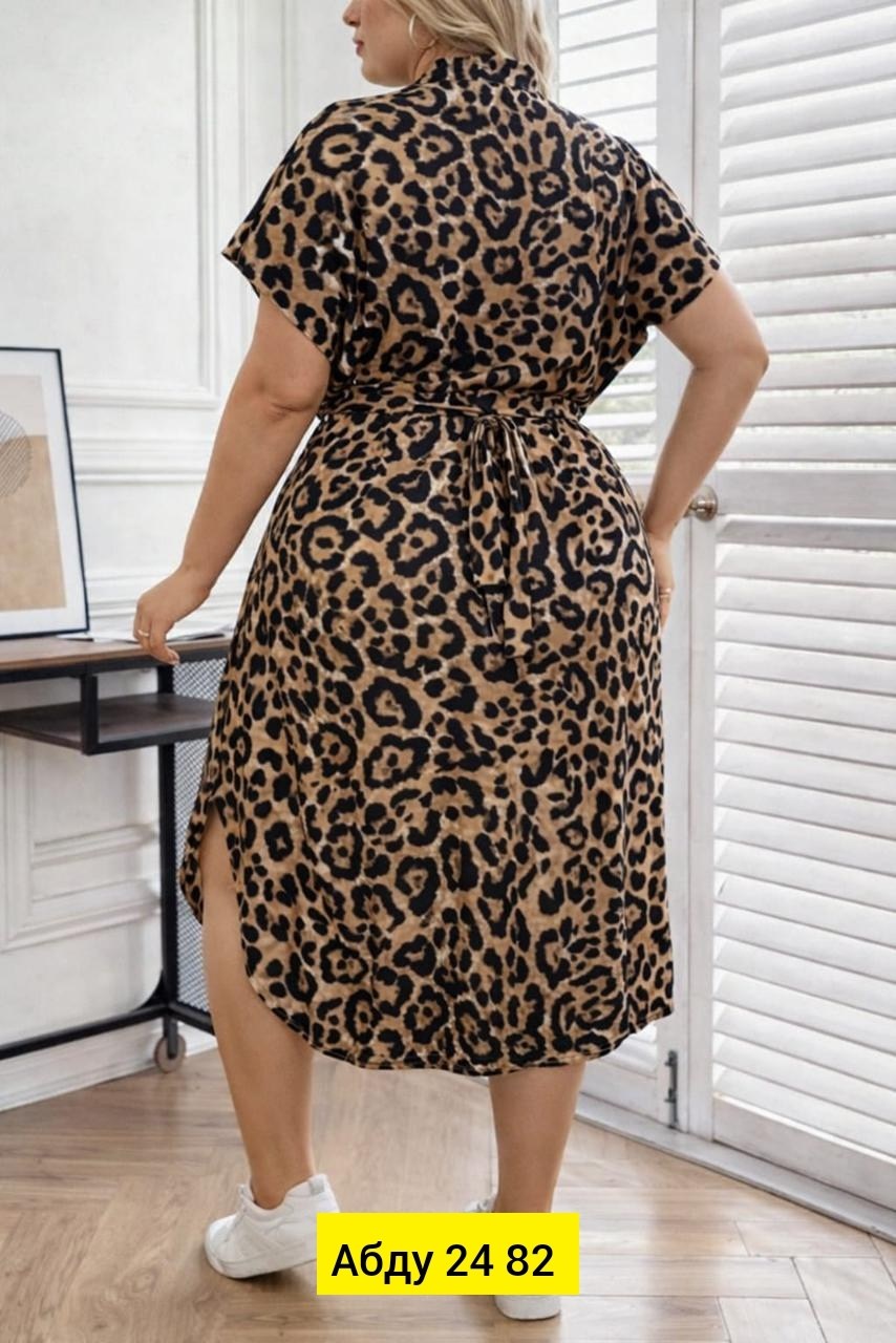 леопардовые платья для полных,платье с леопардовым принтом,женское леопардовое платье,леопардовое платье,женское длинное платье на пуговицах everkaki повседневное с леопардовым принтом