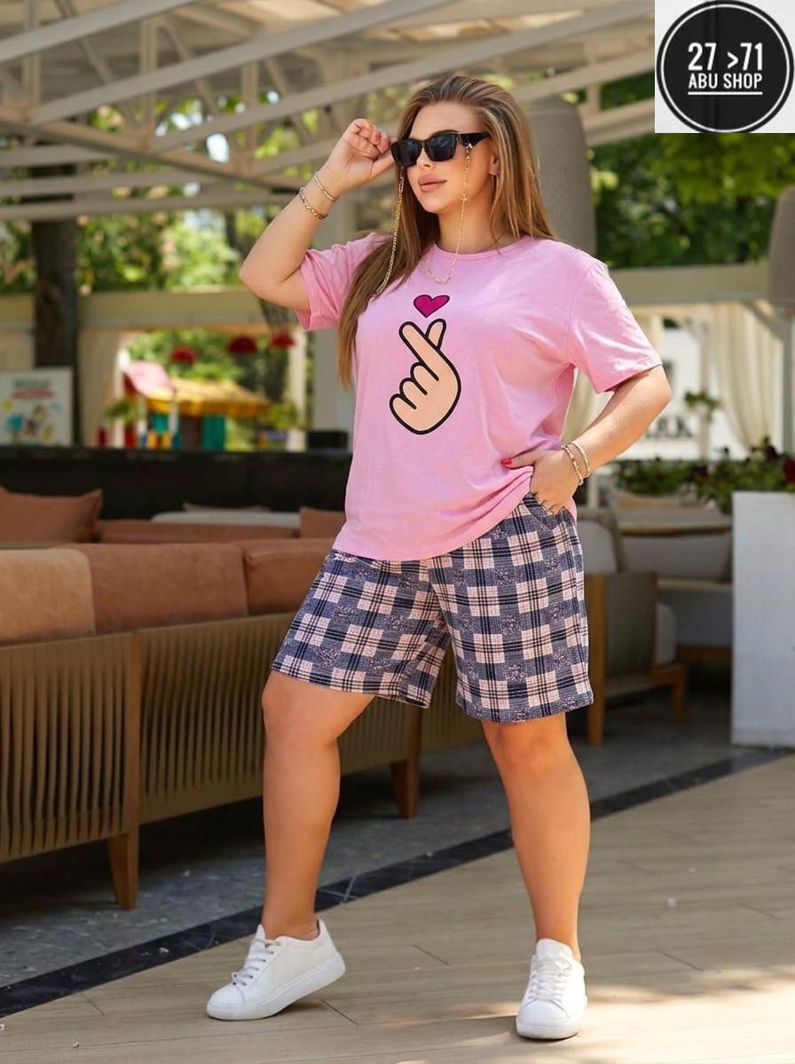 cпортивный костюм больших размеров,спортивные костюм,костюм женский к,женский костюм с шортами, больших размеров