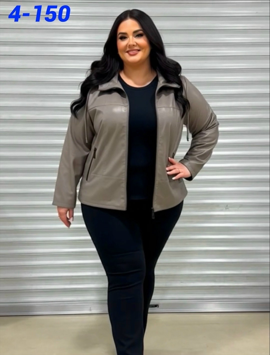 женская верхняя одежда больших размеров,женская куртка,модная куртка,куртки из экокожи,куртка из экокожи женская