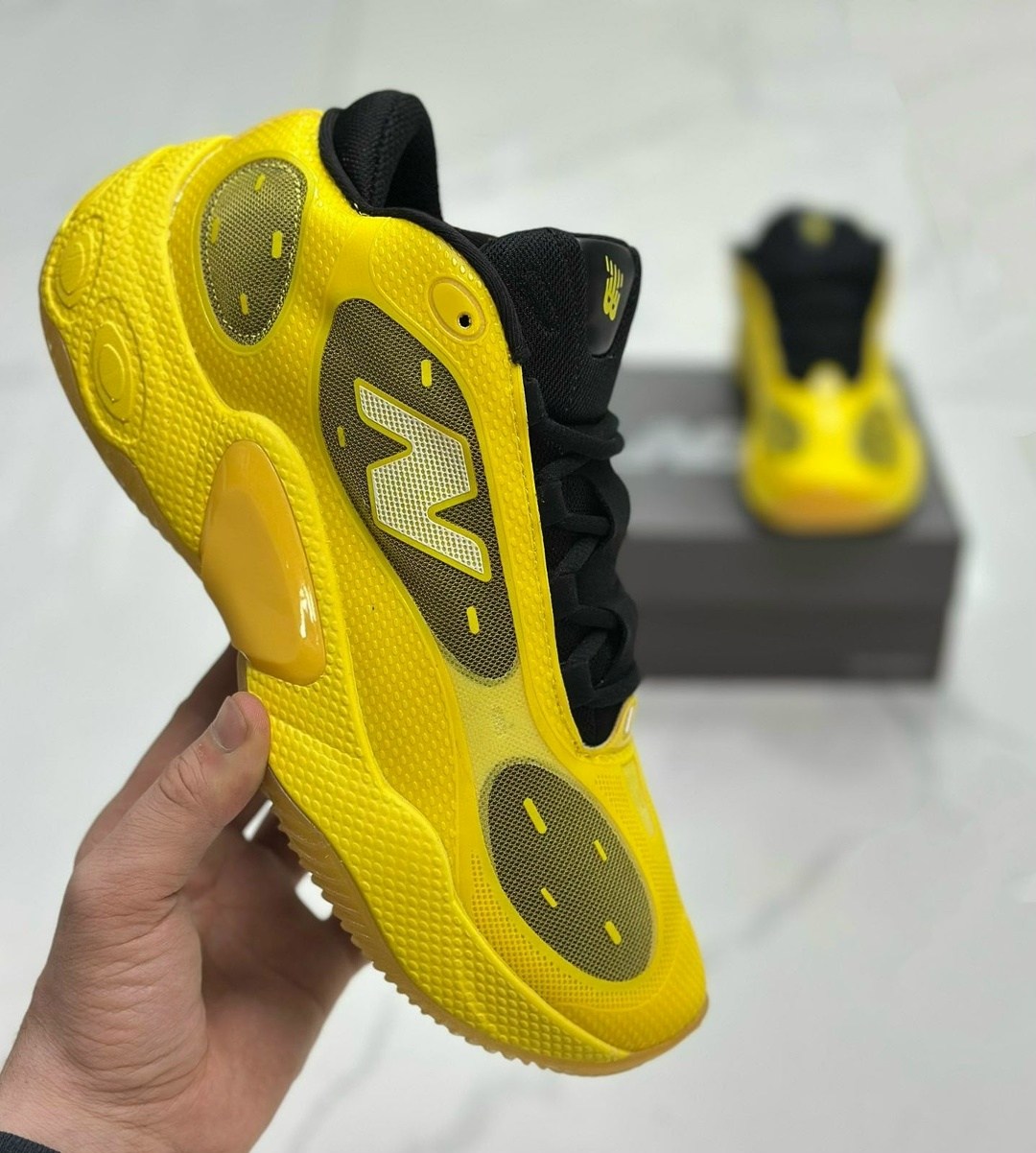 кроссовки new balance,баскетбольная ,баскетбольные кроссовки,кроссовки,желтые кроссовки