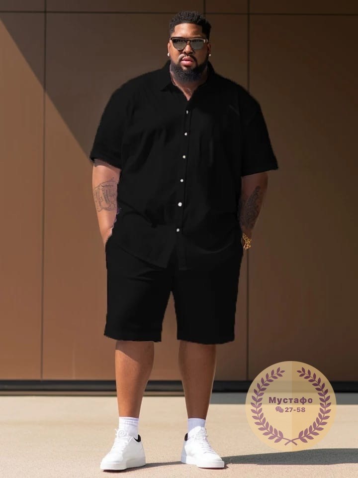 рубашка с коротким рукавом и шорты,костюм рубашка с шортами летний,костюм летний мужской,костюм летний мужской с шортами,одежда мужская