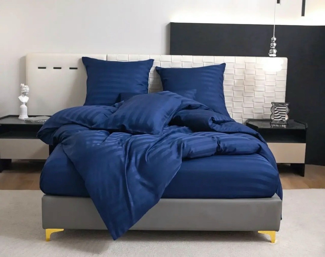 комплект постельного белья евро страйп сатин,комплект постельного белья страйп сатин,страйп сатин постельное белье,комплект постельного белья boris страйп сатин,комплект постельного белья mency