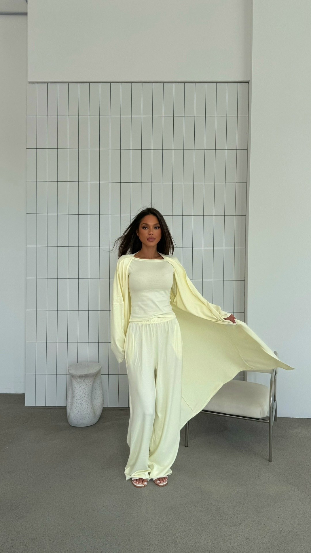 костюм тройка: кардиган, топ, брюки палаццо (плотный хлопок),костюм с брюками,брючный костюм повседневный,костюм женский,костюм женский брючный