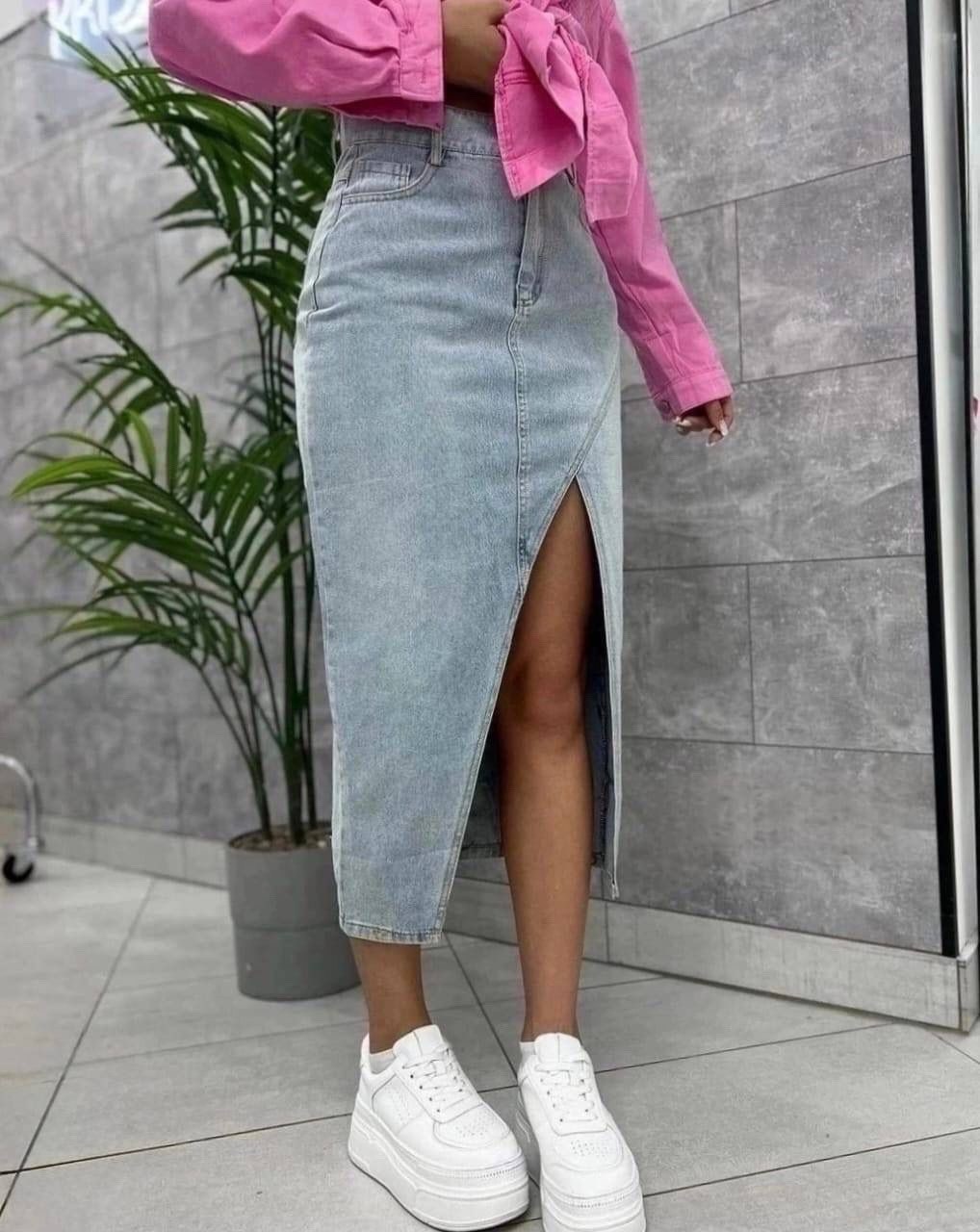 джинсовая юбка,джинсовая юбка миди с разрезом спереди,юбка джинсовая с разрезом,юбка джинсовая миди с разрезом,джинсовая юбка с разрезом спереди