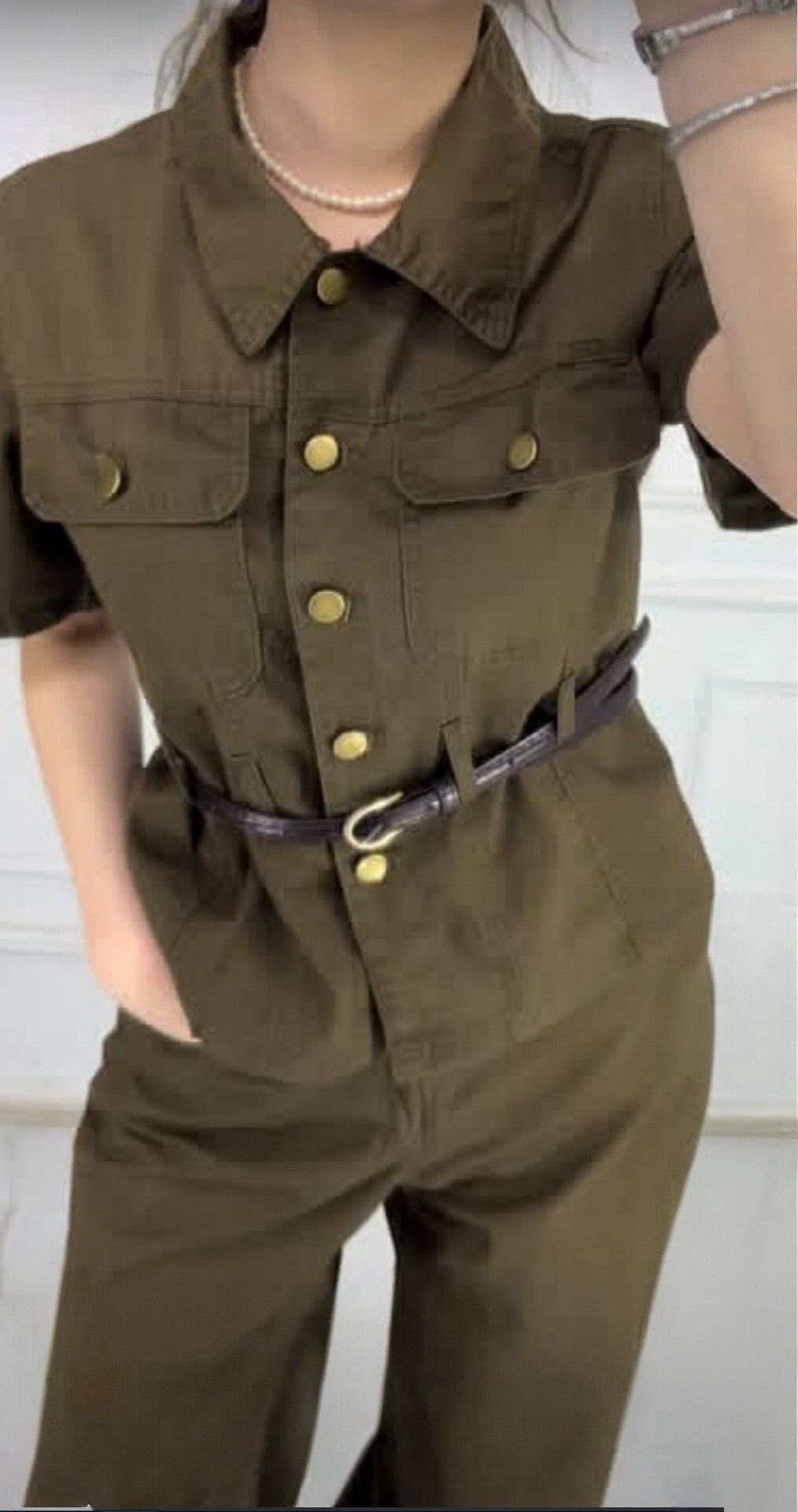 комбинезон davydoff 8014 хаки,комбинезон милитари,комбинезон,комбинезон almirastyle 153 хаки,женские комбинезоны