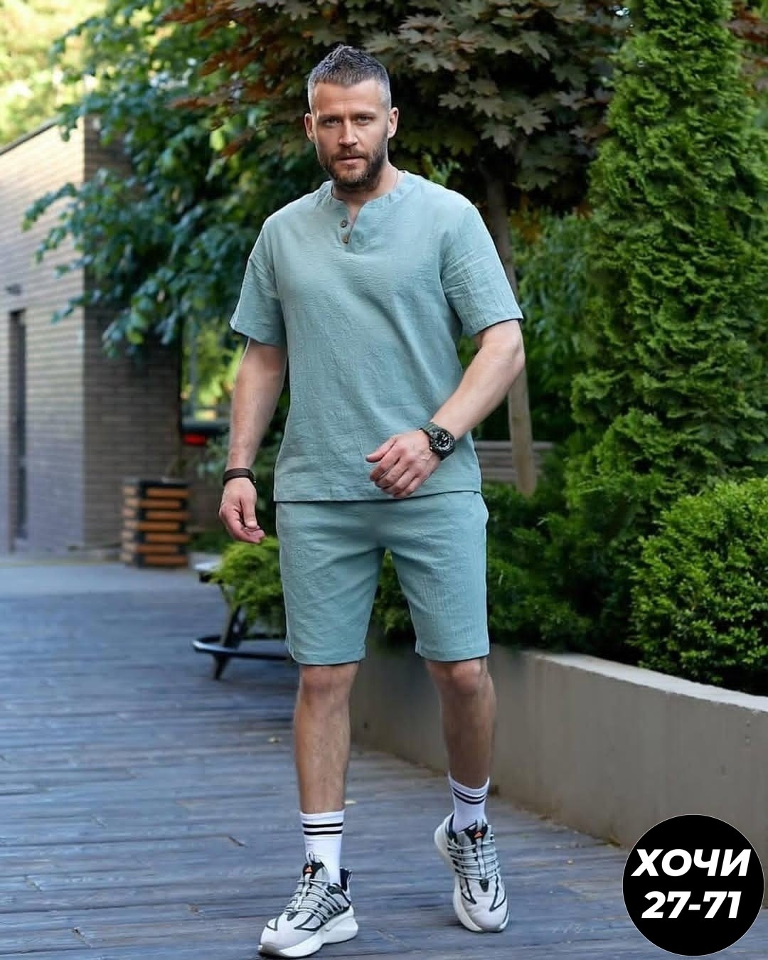 мужской спортивный костюм с шортами,костюм рубашка и шорты,шорты мужские спортивные,мужская мода,костюм мужской