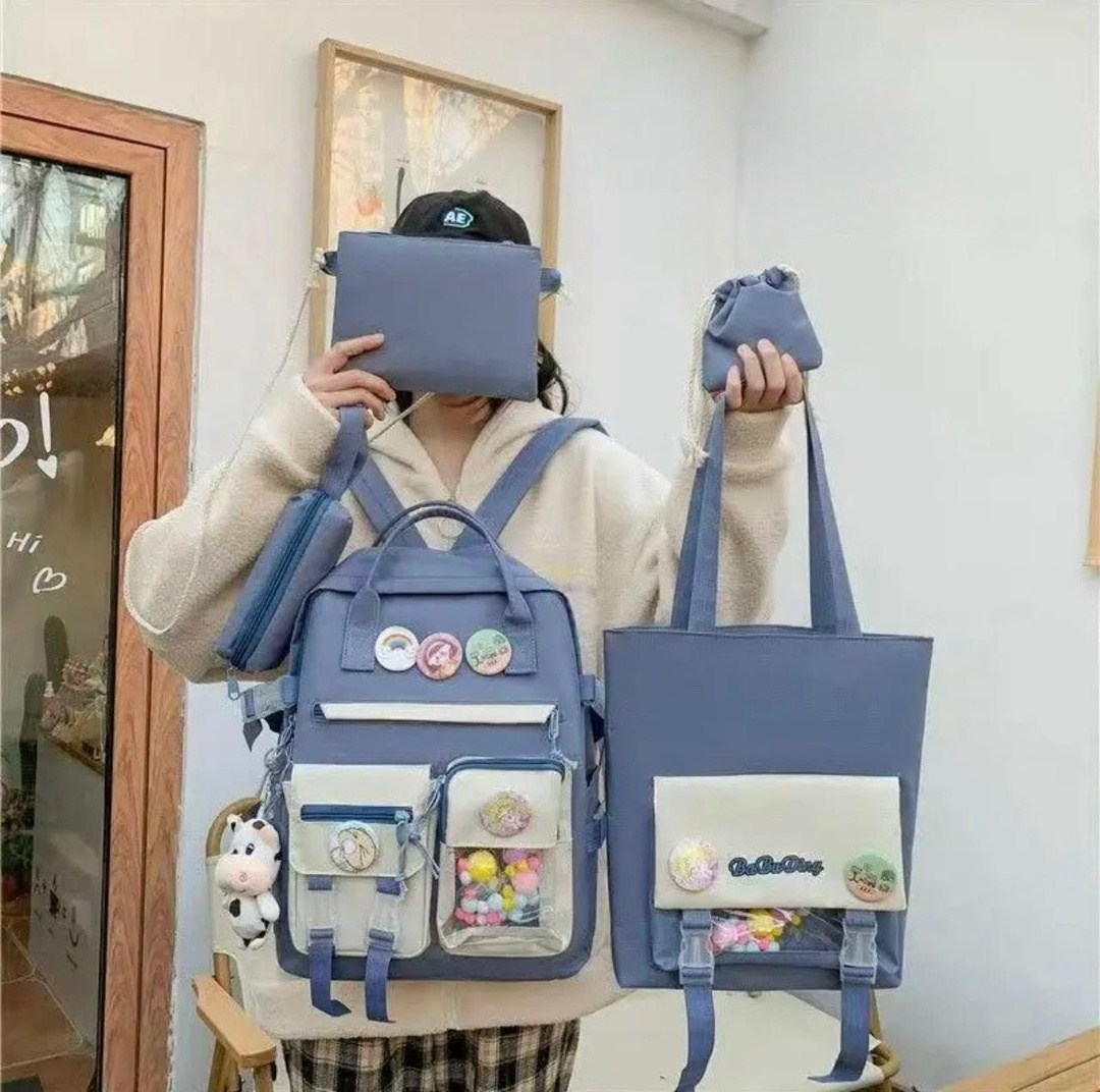 рюкзак школьный для девочки комплект 5 в 1,рюкзак комплект 5 в 1,набор рюкзак,рюкзак школьный для девочек портфель,рюкзак школьный набор