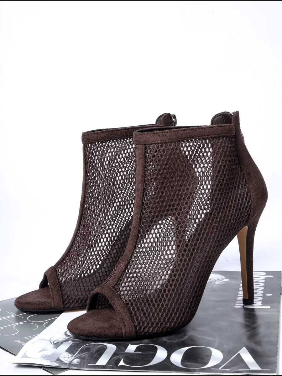 босоножки на каблуках,ботильоны в сеточку,летние ботильоны,ботильоны открытые,ботильоны сетка