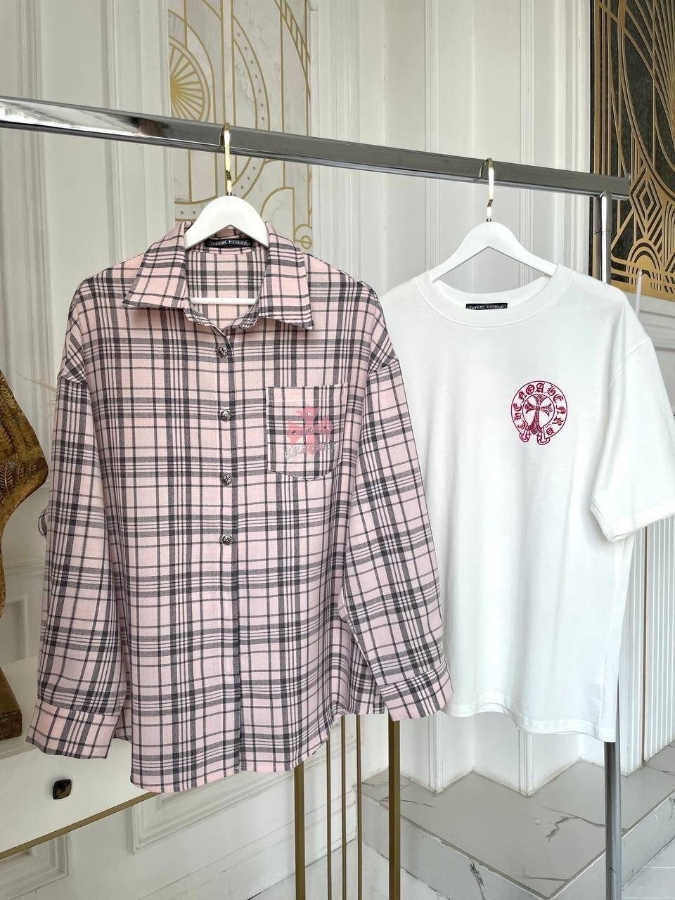 женская рубашка в клетку оверсайз,женская рубашка в клетку,рубашка в клетку,рубашка универсальная женская розовая в клетку фланель фланелевая оверсайз,рубашка в клетку женская удлиненная оверсайз 14th