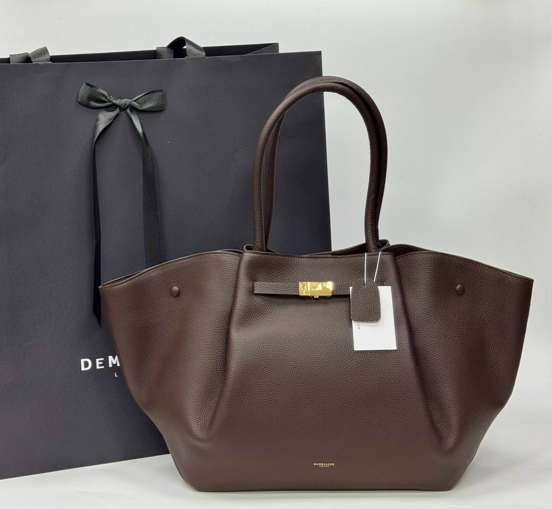 сумка 49-22 см натуральная кожа реплика demellier,сумка demellier 56-30-31натуральная кожа большой размер,сумка,сумка женская,модные сумки