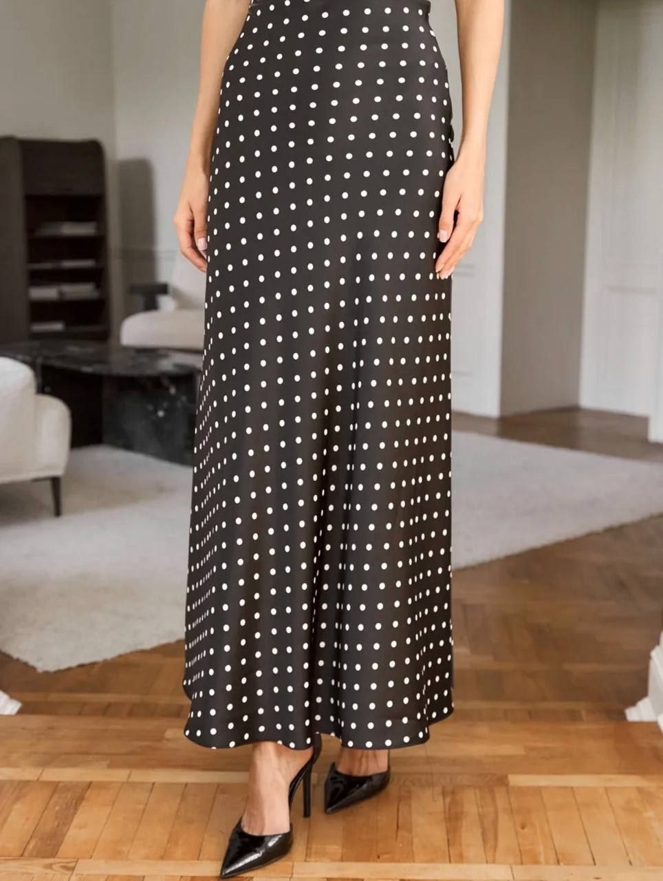 юбка в горошек,юбка атласная макси шелковая со стразами line xz 301836841,юбка горох,юбка,юбка атласная миди daringo 385703151