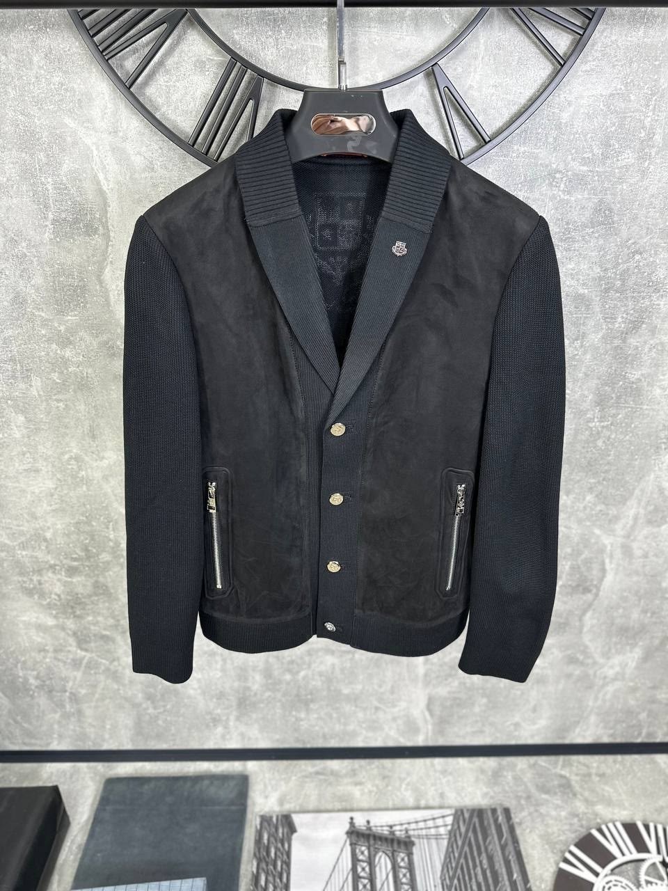 замшевая куртка,мужская мода,замшевая куртка мужская,куртка стефано ричи,комбинированная куртка