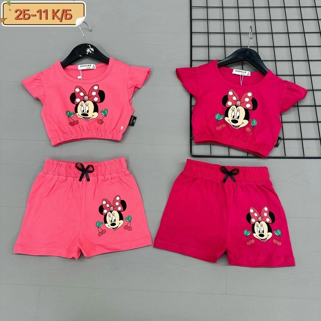 костюм для девочек,комплект одежды gavhar textile,летний костюм для девочек,костюм детский,летние костюмы