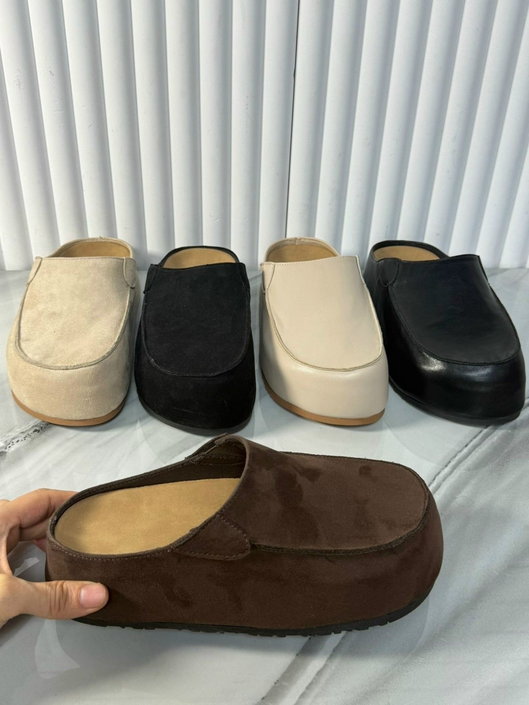 ,сабо женские,тапочки женские,обуви,замшевые тапочки