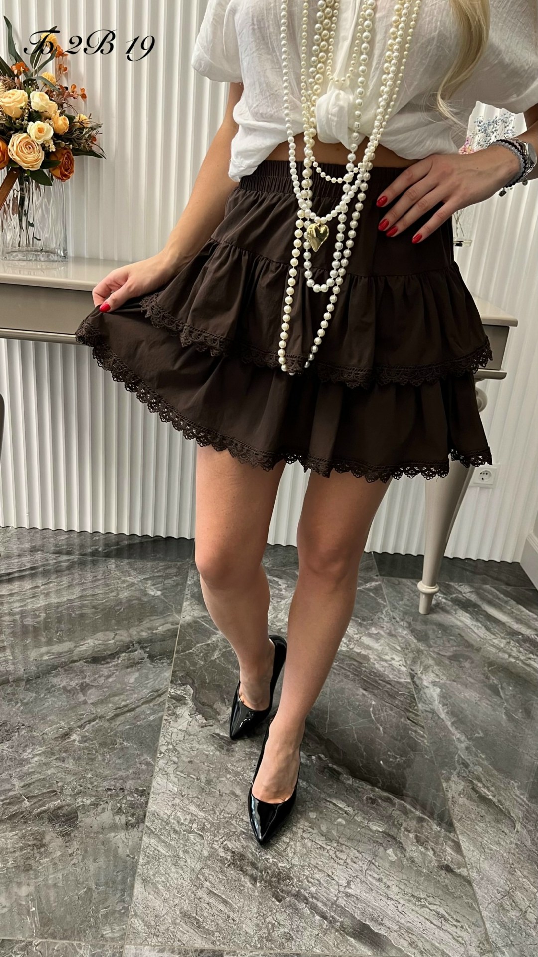 юбка,женская юбка,юбка с оборками,модная юбка,юбка с воланами