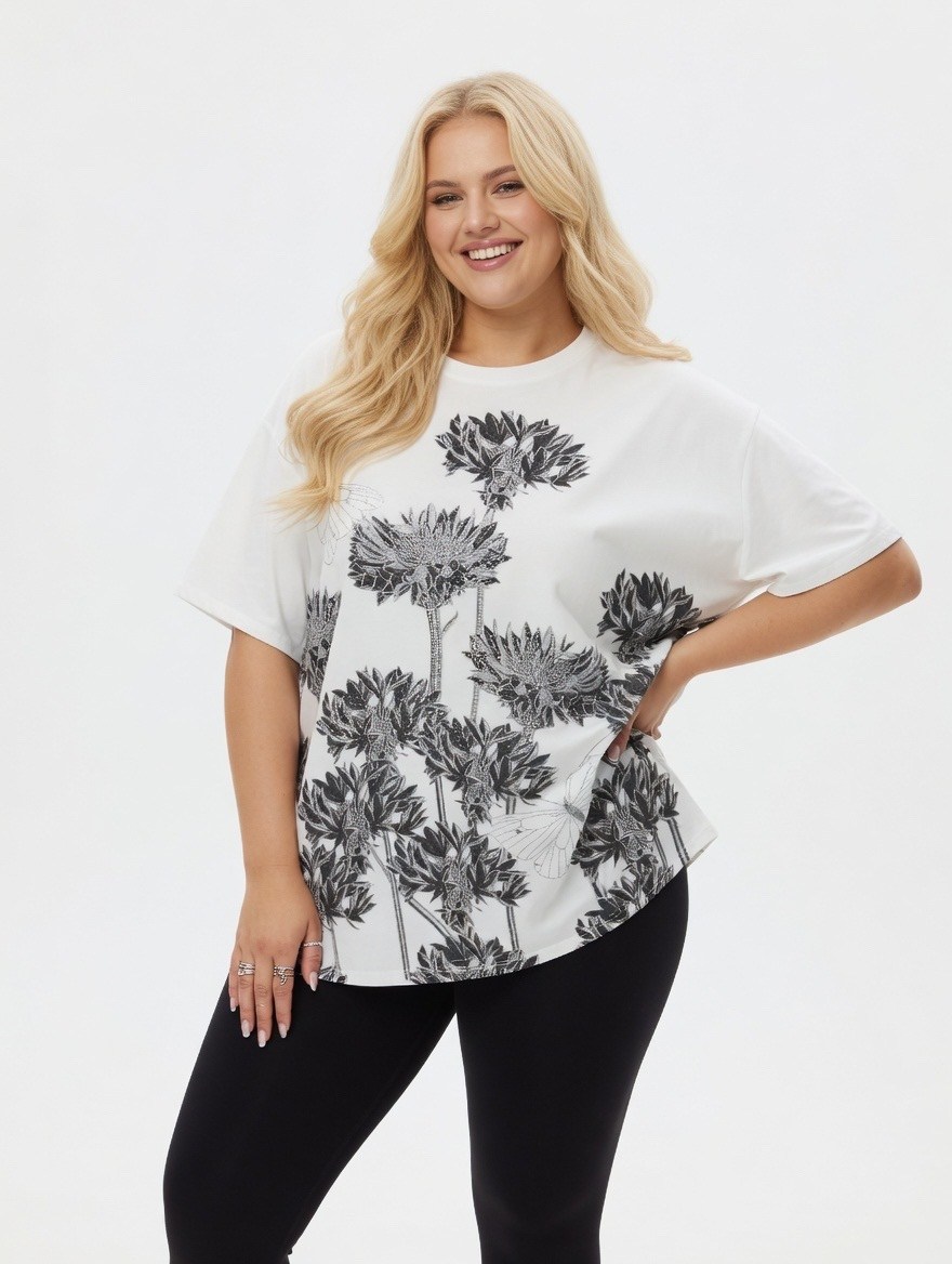 футболки женские больших размеров,футболки женская,футболка больших размеров с принтом женская,повседневная блуза,туника большие размеров