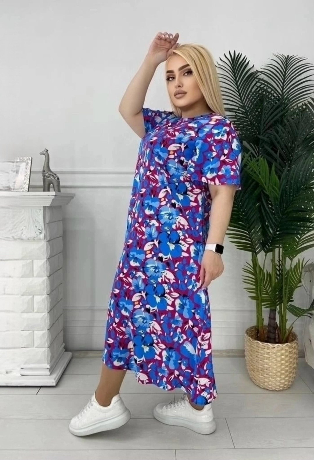 платье летнее женское,платье яркое летнее,платье свободного фасона,платья женские больших размеров,платье женской