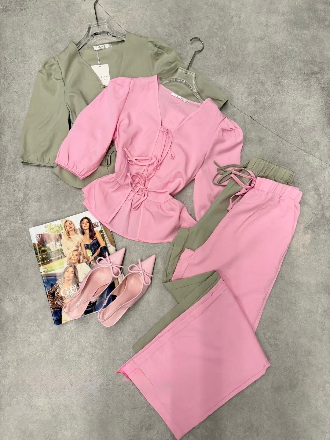 костюм женский тройка,женский костюм,блуза с завязками,одежда модная