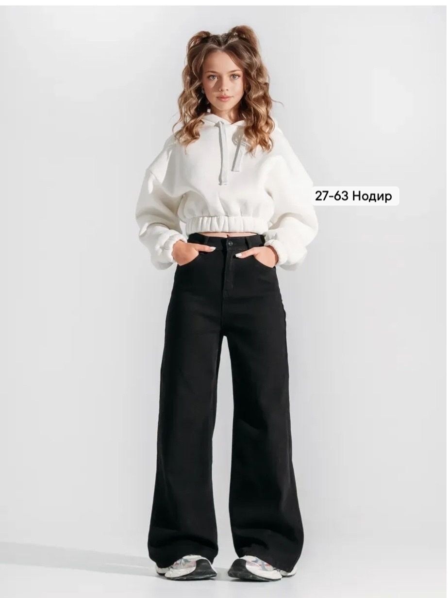 джинсы палаццо утепленные подростковые,палаццо джинсы,широкие джинсы для девочек,брюки джинсы,джинсы палаццо подростковые