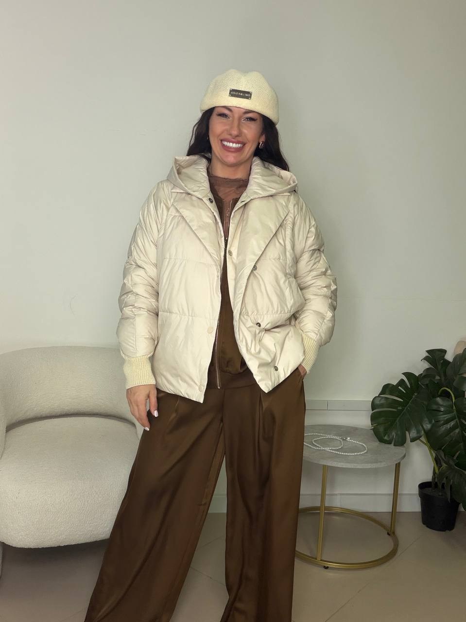 куртка женская демисезонная,демисезонная куртка стеганая с капюшоном,куртка женская,женская модная куртка-пуховик,куртка