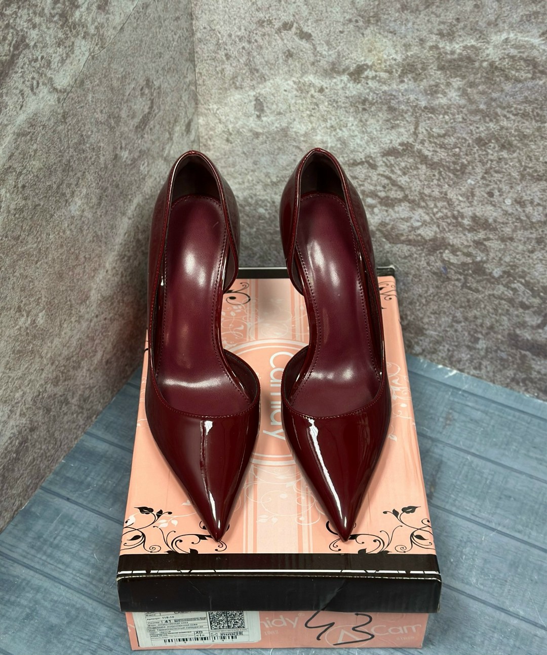 бордовые лакированные туфли лодочки,туфли,бордовые туфли,,женские туфли
