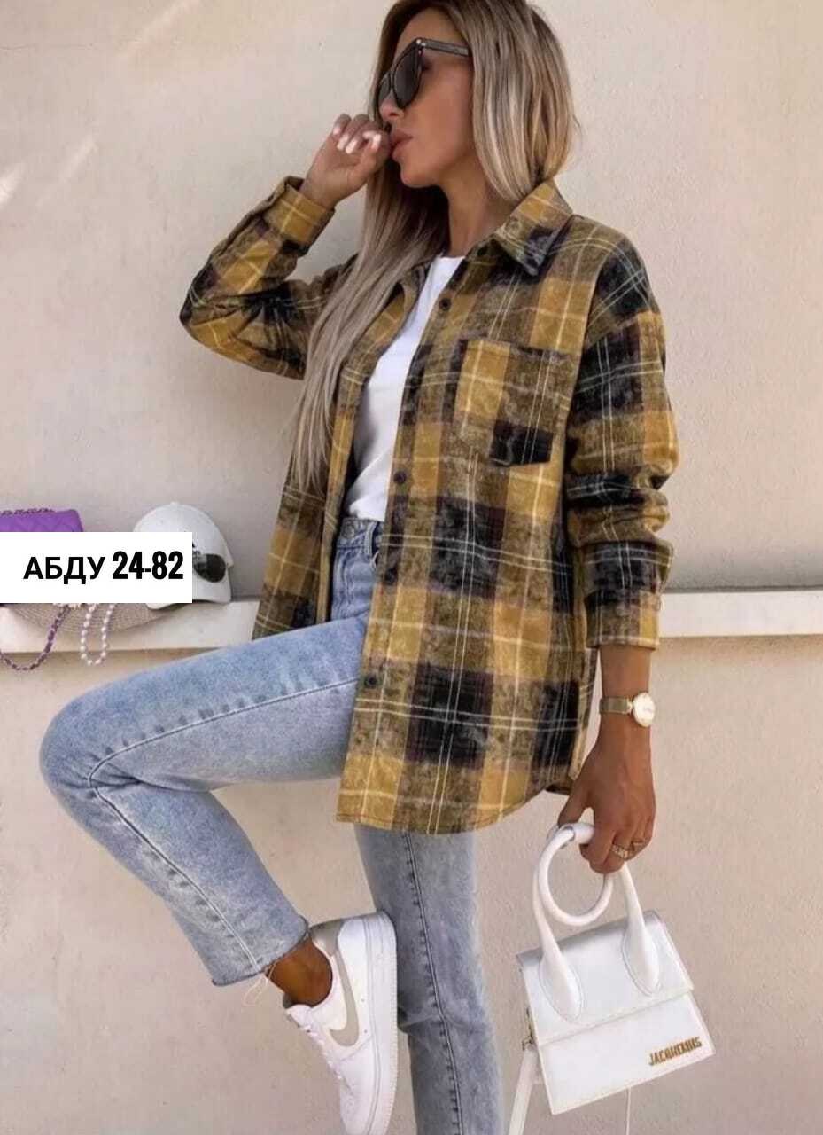 рубашка женская в клетку pinacolada64,рубашка в клетку женская,женская рубашка,рубашка женская в клетку утепленная,рубашка женская 7007 "клетка № 4"