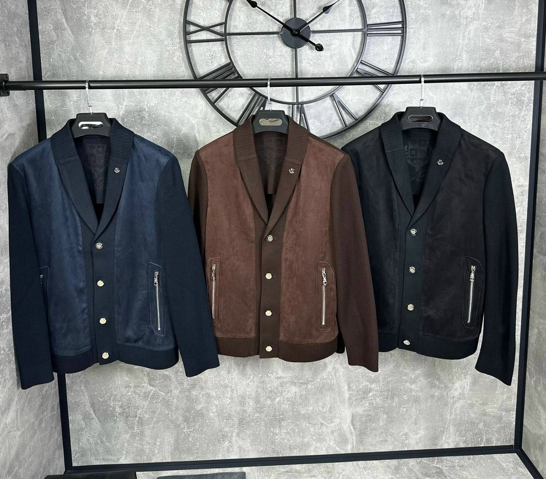 замшевая куртка,мужская мода,замшевая куртка мужская,куртка стефано ричи,комбинированная куртка