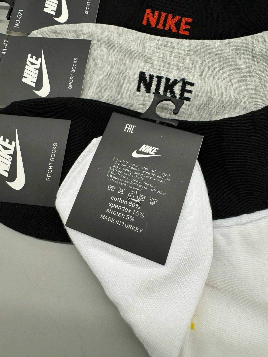 носки средние хлопковые набор 5 пар nike,комплект носков nike,носки короткие спортивные набор,носки мужские 10 пар nike,носки короткие спортивные набор 10 пар