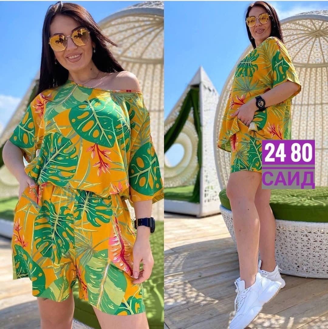 летние костюмы,женский костюм летний,комбинезон с принтом,женские костюмы,женские комбинезоны