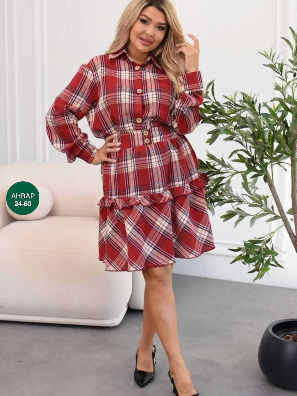 женское платье в клетку,платье в клетку,рубашка платье в клетку,платье в клетку миди,костюм в клетку
