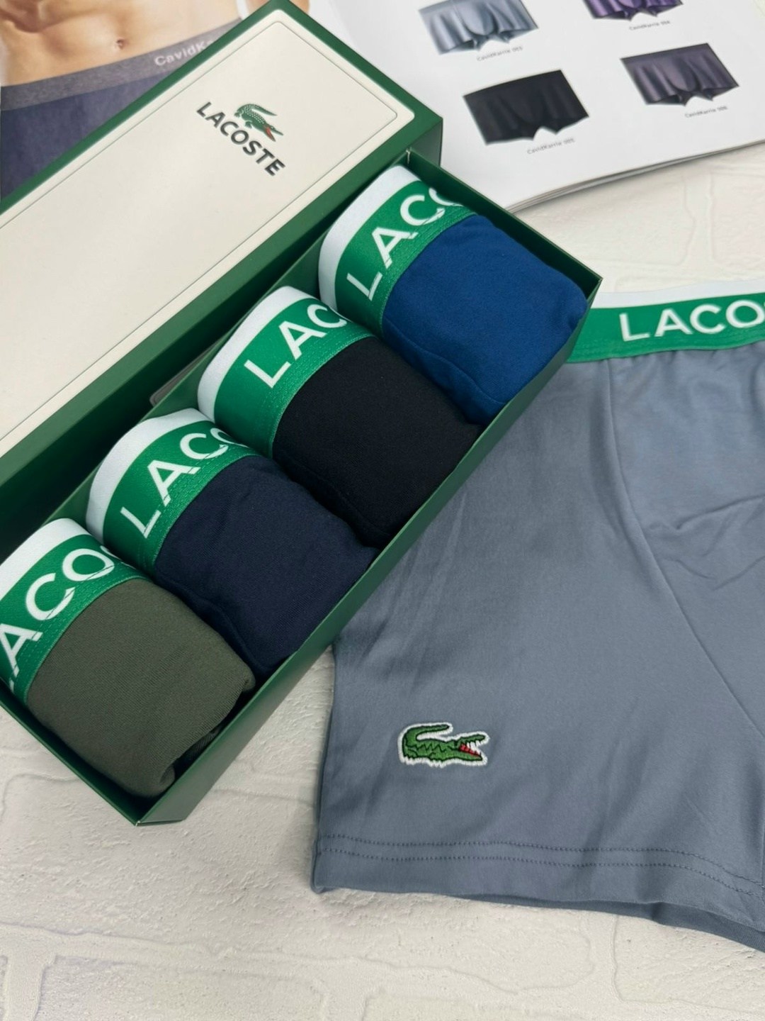 набор мужских трусов lacoste,трусы мужские lacoste,трусы боксеры мужские lacoste соответствие размеров,трусы мужские боксеры набор 5 шт lacoste,трусы lacoste