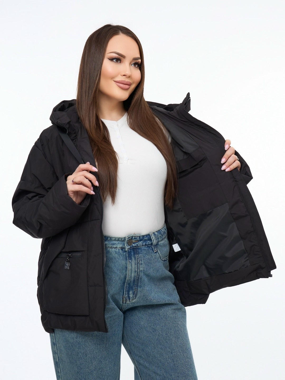 женская куртка зимняя,куртка женская черная,куртка демисезонная женская,куртка двухсторонний,куртка демисезонная