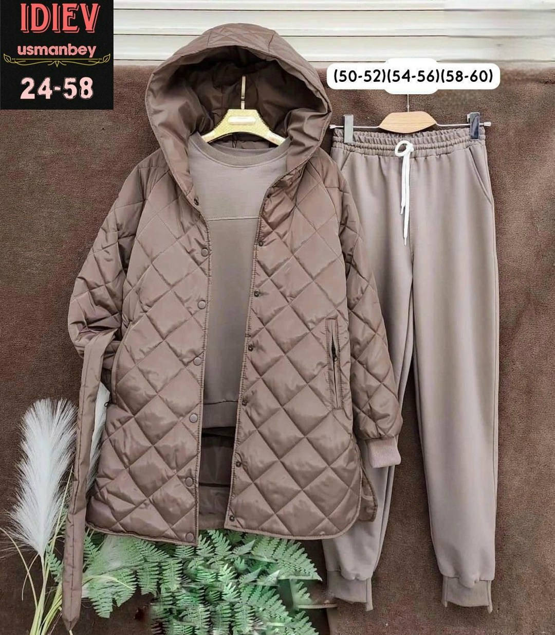 костюм из флиса с начесом плащевка размер 50 52 54 56 58,куртка-жатка,костюм теплый на флисе,костюм женский на флисе,костюм тройка с курткой