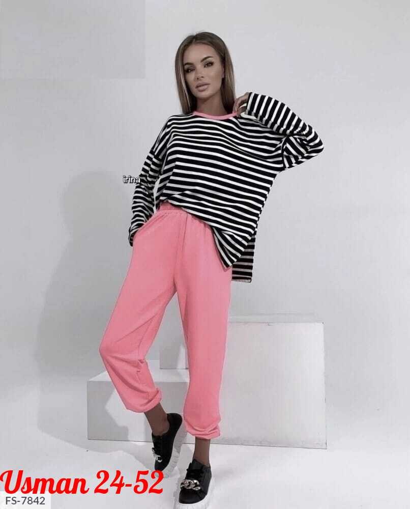 костюм двойка свитшот и брюки,костюм трикотажный,костюм женский,костюм повседневный,свитшот и брюки